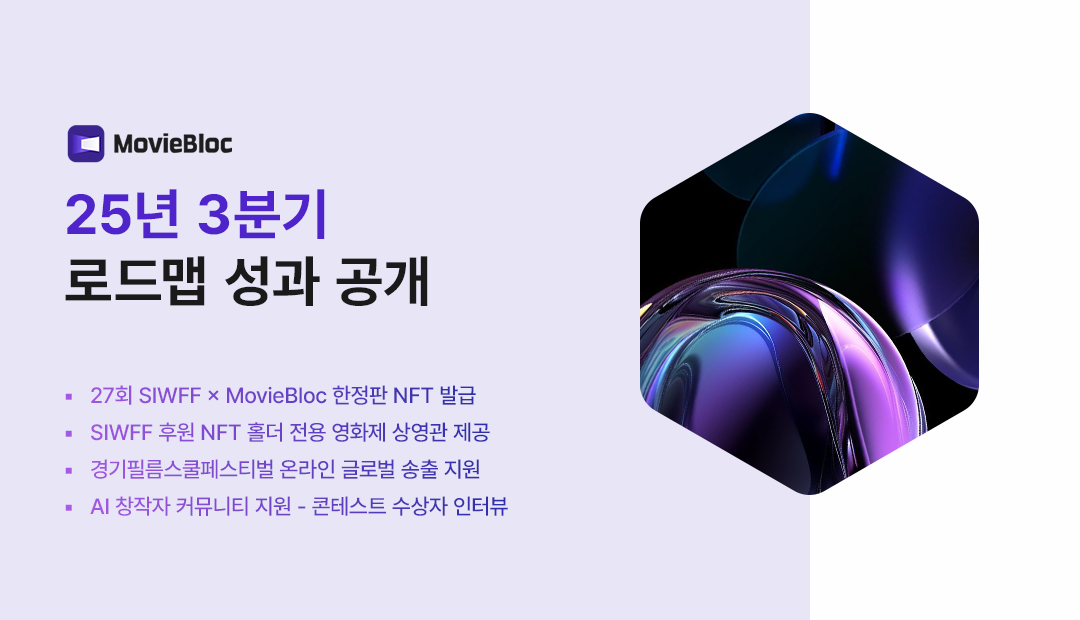 MovieBloc 2025 Q3 Roadmap Recap